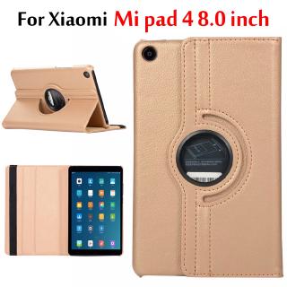 Xiaomi Mi Pad 4 8.0 inch 360° Rotating Smart PU Leather Flip Stand Holder Case Cover