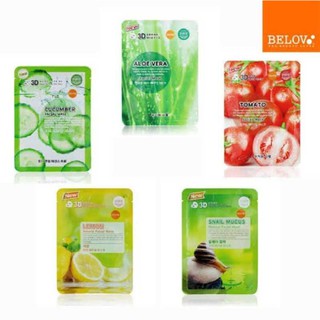 East Skin by Belov mask sheet แผ่น มาส์กหน้า มาส์กชีท 3D บาย อีทสกิน