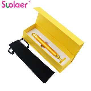 Suolaer ลูกกลิ้งทองคํา 24K สําหรับนวดกระชับใบหน้า ลดริ้วรอย