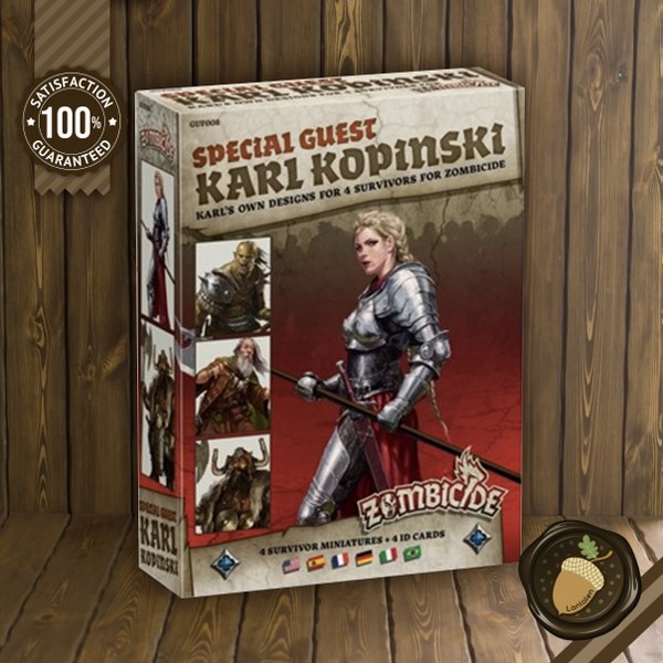 Zombicide: Black Plague Special Guest Karl Kopinski บอร์ดเกม คู่มือภาษา ...