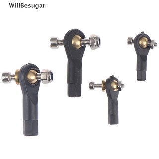 [WBSUR] M2 M3 Rod End RC Ball Joint Link พร้อมสกรู สําหรับเครื่องบินบังคับ Buggy