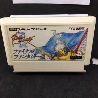 ตลับแท้ เกมส์ final fantasy 3เครื่อง famicom nes ไหนอล แฟนตาซี่ 3 สภาพดี ใช้งานได้ปกติ สายสะสม ห้ามพลาด