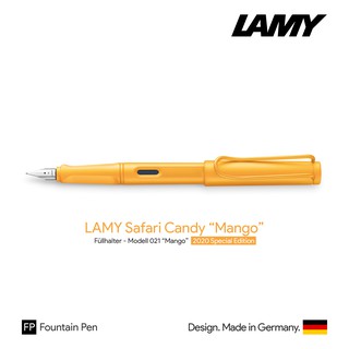 Lamy Safari Candy "Mango" Fountain Pen - ปากกาหมึกซึมลามี่ซาฟารีแคนดี้  สีแมงโก้