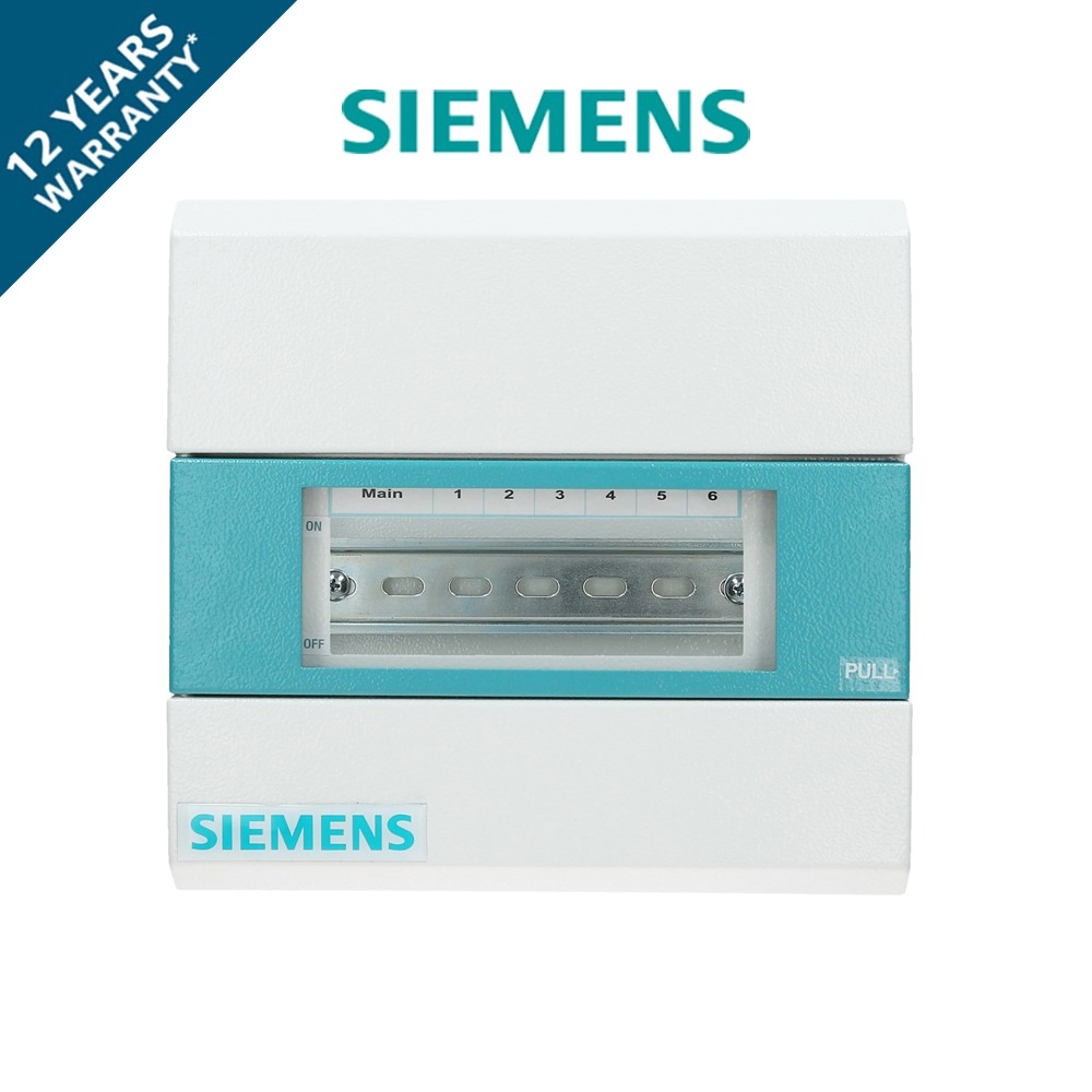 ตู้ไฟ เปล่า ขนาด 6 ช่อง Siemens ALPHA SIMBOX