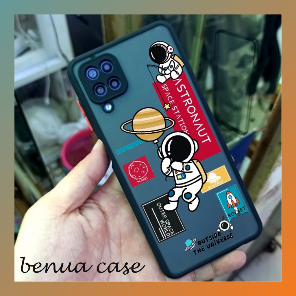 TPU สีภาพ NASA CASE AA16 สําหรับ Oppo A15 A15s A16 A16e A16k A17 A1k A11k A12 A31 A33 A3s A35 A36 A3
