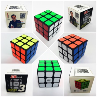 ส่ง23/8🔥ลด7วัน🔥 รูบิค รูบิก Rubik 3x3 QiYi  ของเล่นลับสมอง Qi Yi Cube (Mats Valk)