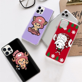 เคสโทรศัพท์มือถือแบบนิ่ม ใส ลาย One Piece Chopper DV-154 สําหรับ OPPO Find x5 pro A17k A77S A78 Reno 8t 8