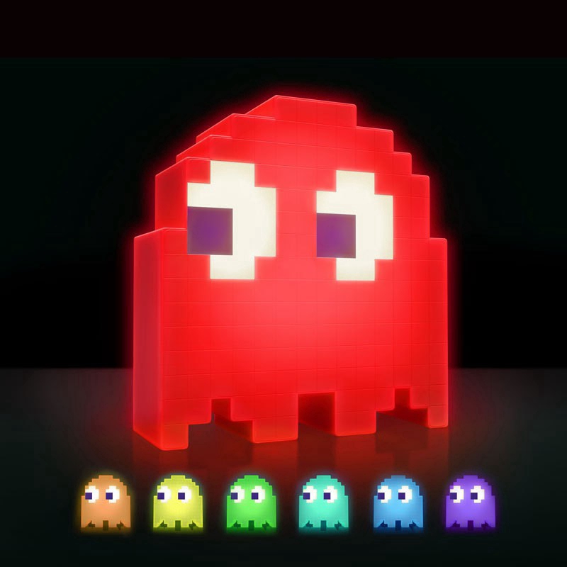 Pac-man Ghost Light เปลี่ยนสี Mood Light พร้อมโหมดปาร์ตี้สามารถตอบสนองเพลงของขวัญวันเกิดสําหรับแฟนๆเ
