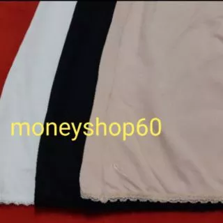 *ANNY 185 กระโปรงซับใน มี 3 สี ขาว ดำ เนื้อ ผ้านุ่มลื่น ใส่สบาย