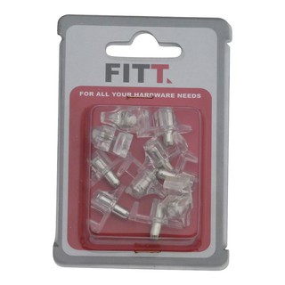 Other furniture parts SHELF SUPPORT FITT SS-85 10EA/SET Furniture parts Home &amp; Furniture อะไหล่เฟอร์นิเจอร์อื่นๆ ปุ่มรับ