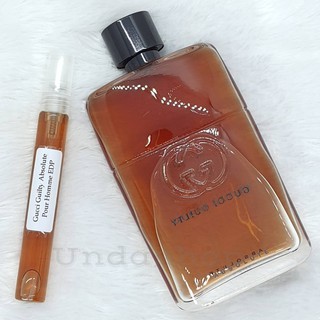 แบ่งขาย Gucci Guilty Absolute Pour Homme EDP น้ำหอมแบรนด์แท้ 100%