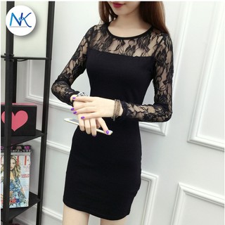 Nkshop ชุดเดรส กระโปรงแฟชั่น