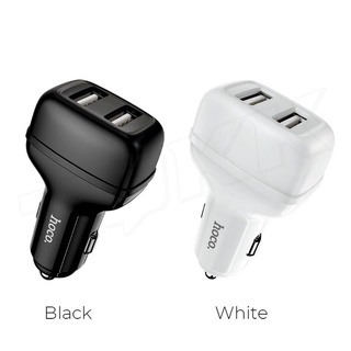 Hoco Z36 ของแท้ 100% Car Charger DUAL PORT หัวชาร์จโทรศัพท์ในรถ 2USB 2.4A(MAX) bestbosss