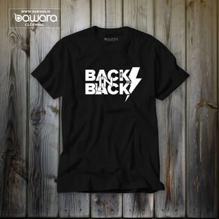 #เสื้อยืดคอกลม#เสื้อยืด พิมพ์ลายเพลง ACDC BACK IN BLACK GLOW IN THE DARK Pay For PlacedS-4XL