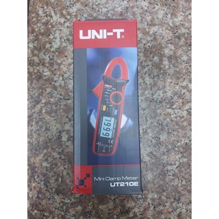 มิเตอร์วัดไฟดิจิตอล UNI-T UT210E Mini Digital Clamp Meter แคลมป์มิเตอร์ วัดเเอมป์ได้ทั้งAC/DCเริ่ม2a100a (เทสก่อนส่ง)