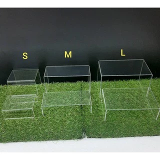 ชั้นวางโมเดล 2ขั้น3ขั้น ตัวยู ชั้นวางของ S M L