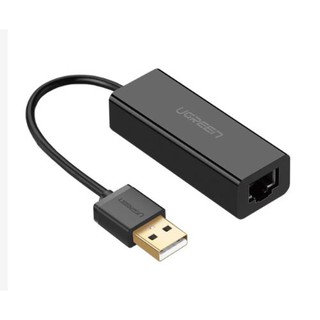 UGREEN USB 2.0 TO LAN 10/100 (30305)รับประกัน 2 ปี