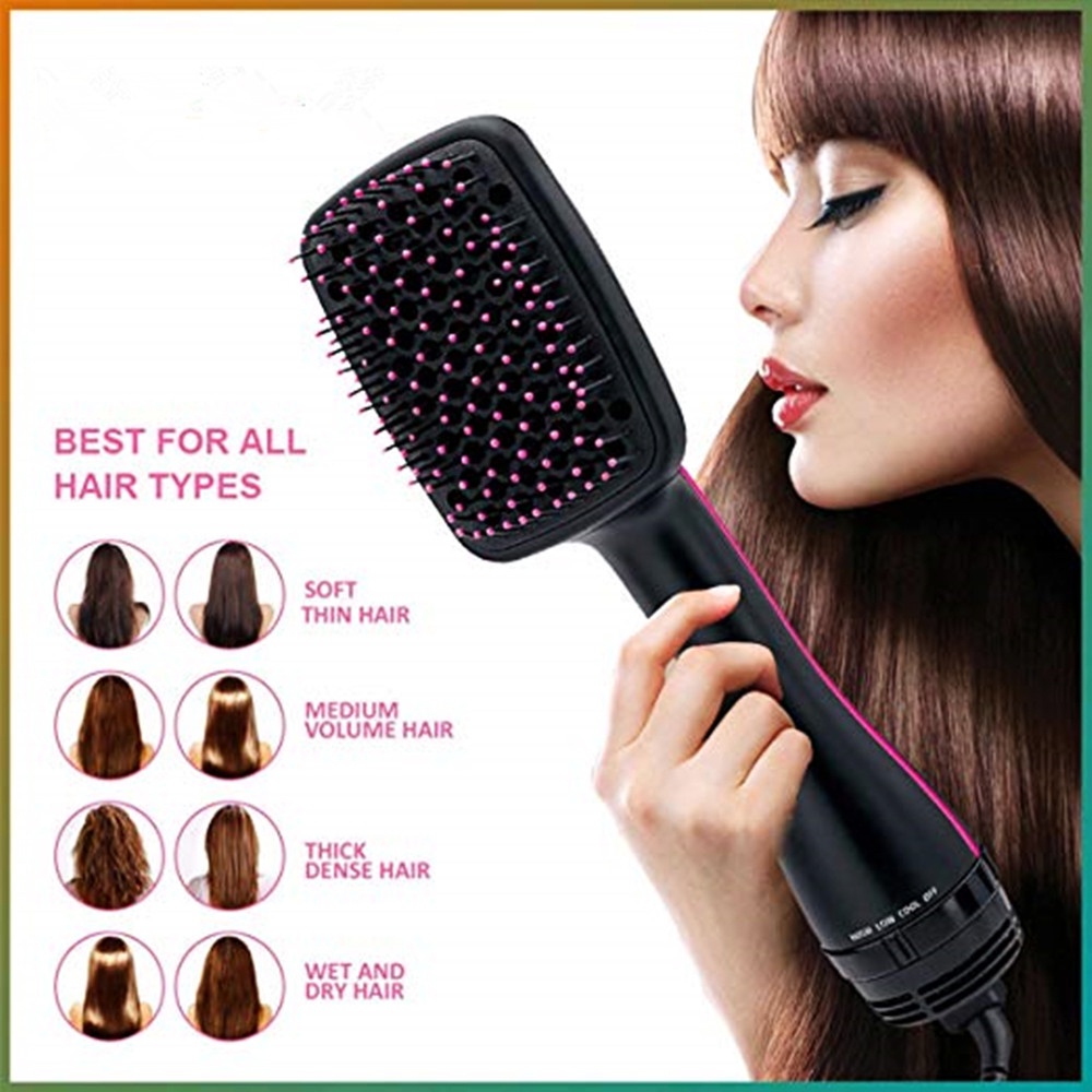 3 in 1 Hair Dryer Brush amp Straightener Brush OneStep Hair Dryer amp