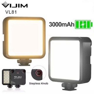 VIJIM VL81 Mini LED Video Light Built-in Battery 81 Camera Lamp Phone LED