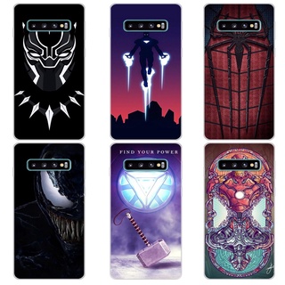 เคส ซัมซุง Samsung Galaxy S10 S10 Plus S10+ Case การ์ตูน Spider Man เคสซิลิโคน Soft TPU โทรศัพท์มือถือ Back เคส