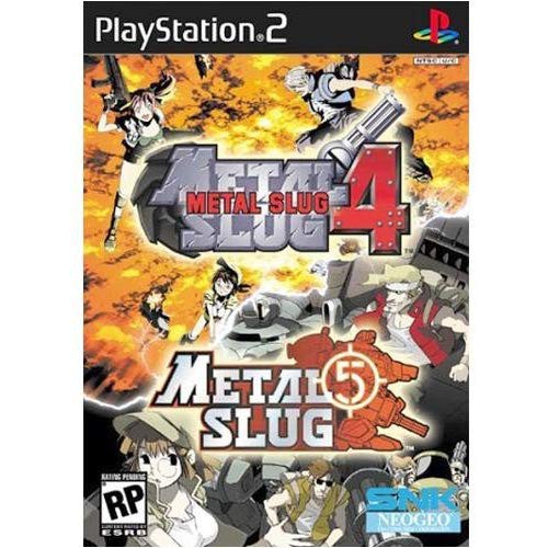 Ps2 เกมส์ Metal Slug 4 & 5 (มี 2 แผ่น )
