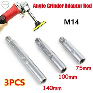 GORGEOUS~3pcs Angle Grinder Polisher Extension Rod M14 Adapter Rod Polishing Accessories In Stock