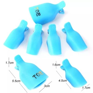 ตัวหนีบนิ้วเท้า TOE Nail Art UV GEL เจล Remover Wrap TOOL SSwell