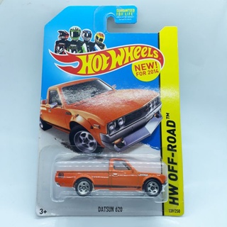 รถเหล็ก Hotwheels DATSUN 620 สีส้ม (ib20)