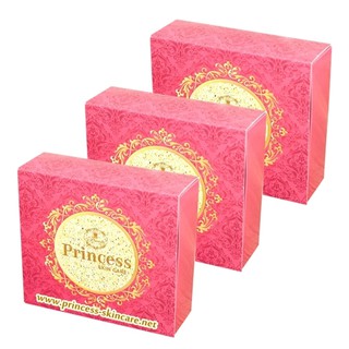 Princess Skin Care ครีมหน้าขาวเงาเด็ก 3 ชุด 10 กรัม