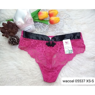 Wacoal (วาโก้) Size XS,S,M ชุดชั้นใน/กางเกงชั้นในทรงจีสตริง(G-string) 05537