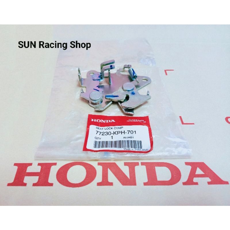 ชุดล็อคเบาะ HONDA (แท้ศูนย์) เวฟ100 ปี2001 / WAVE110 ปี2003