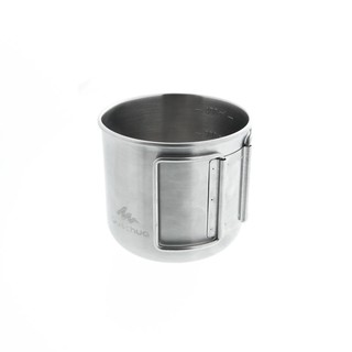 แก้วพกพา แก้วน้ำ Stainless-Steel Hikers Camping Mug แก้วสเตนเลสMH150 (0.4 ลิตร)