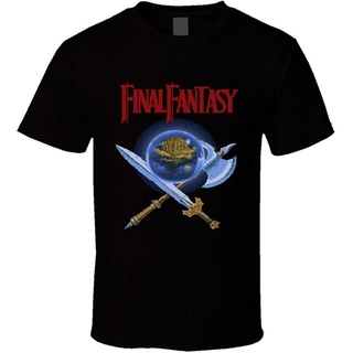 [COD] {พร้อมส่ง เสื้อยืดแขนสั้น พิมพ์ลายเกม Final Fantasy Nes Box Art Video Game พลัสไซซ์ ไซซ์ XS-6XL สําหรับผู้ชาย