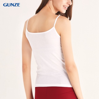 GUNZE เสื้อสายเดี่ยว รุ่น NH6104 สีขาว