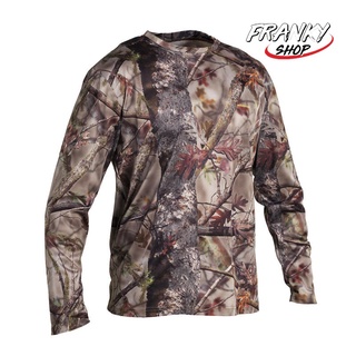 เสื้อยืดแขนยาว เสื้อเดินป่า ส่องสัตว์ ลายพราง ระบายอากาศได้ดี Hunting Long Sleeve T-Shirt