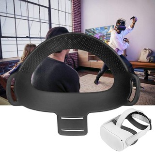 Wili New TPU VR Helmet Head Strap Foam Pad For Oculus Quest 2 VR Headset Headband