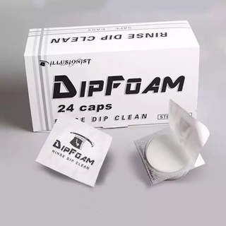 โฟมล้างเข็ม/Dipfoam ล้างเข็มระหว่างสัก/อุปกรณ์การสัก/