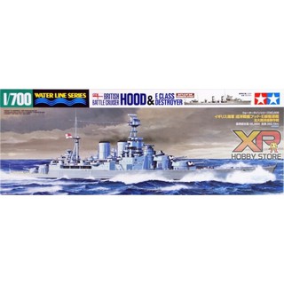 [Tamiya] 1/700 : Hood &amp; E Class Destroyer (TA 31806)