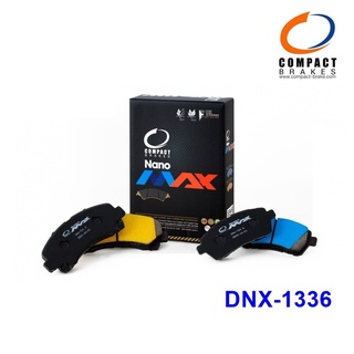 Compact Nanomax ผ้าเบรคหลัง Chevrolet Trailblazer ปี 2012-ON DNX-1336