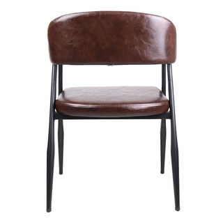 เก้าอี้เหล็ก เฟอร์อินเทรน Steel Chair Model : MET 2 Brown