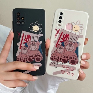 For Infinix Hot 11 10 9 Play 11s NFC 12i 10s 10i 10T Note 12 G96 8 10 Smart 4 5 6 Tecno Spark 6 Go 5 Pro POP 5 LTE 8C Flower Bear Soft Case Full Cover FK50