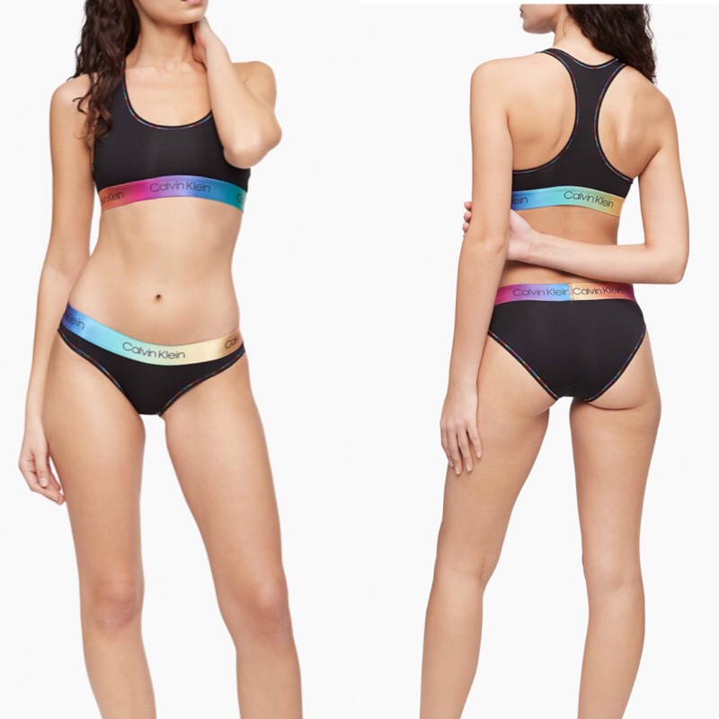 [พร้อมส่ง แท้ 100% 🇺🇸] Calvin Klein Pride Collection(Bra+bikini)