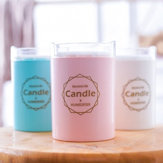 ของขวัญสร้างสรรค์ USB Humidifier มินิเดสก์ท็อปหน้าแรก รถ ห้องนอน Mmute Candle Aroma Diffuser