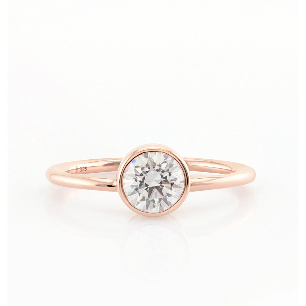 [Clearance] Jewellista แหวน เงินแท้ Lilly ดีไซน์สุดคลาสสิค พลอย CZ