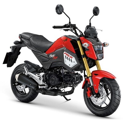 บังโคลนที่ล้อ บังโซ่ MSX 125SF ไฟหน้า LED แท้ HONDA  US