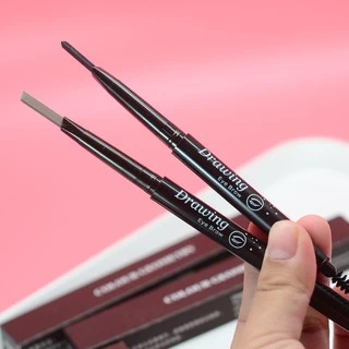 ดินสอเขียนคิ้วรุ่นใหม่ กันน้ำ Double eyebrow pencil 783#