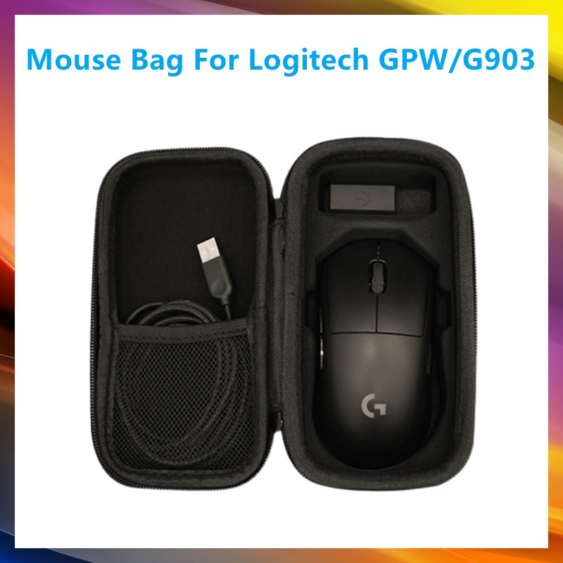 กระเป๋าใส่เมาส์ไร้สาย แบบพกพา สําหรับ Logitech G PRO X Wireless G903 GPW