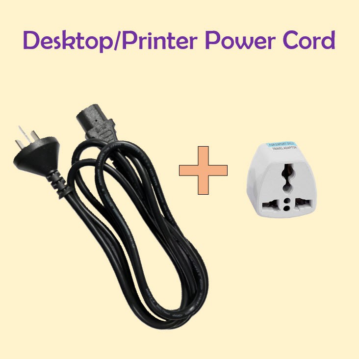 Bizlink สายไฟสำหรับคอมพิวเตอร์ ปริ้นเตอร์ และอื่นๆ / Desktop & Printer Power Cord