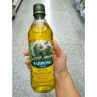 ซาโบโซ เพียว โอลีฟ ออยล์ SABROSO100% PURE OLIVE OIL 500 ml.