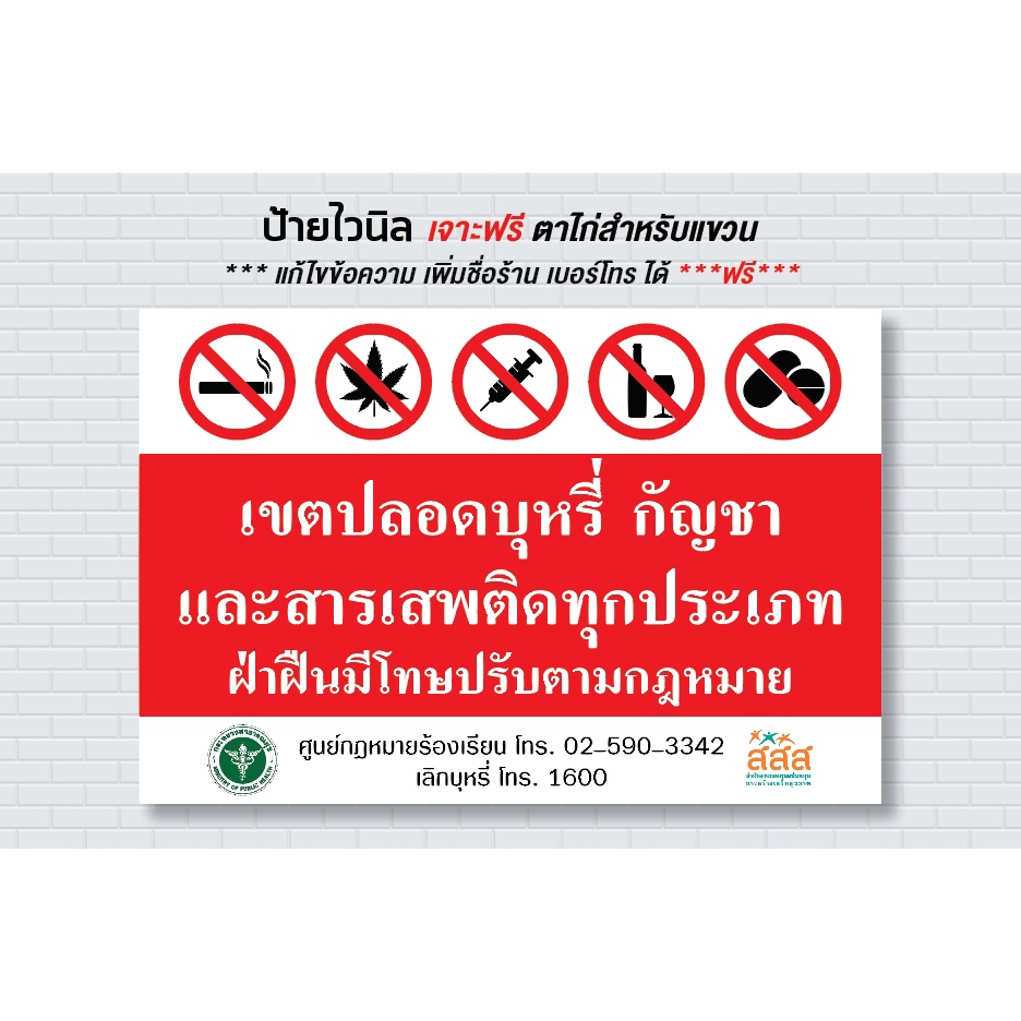 รายการ 102+ ภาพพื้นหลัง ป้ายปลอดยาเสพติด ครบถ้วน